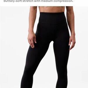 Athleta Ultra High Rise Elation Black High-Rise Leggings